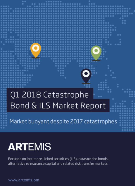 Q1 2018 Catastrophe Bond & ILS Market Report – Market buoyant despite 2017 catastrophes