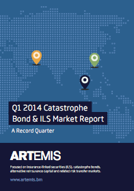 Artemis Q1 2014 Catastrophe Bond & ILS Market Report - A Record Quarter