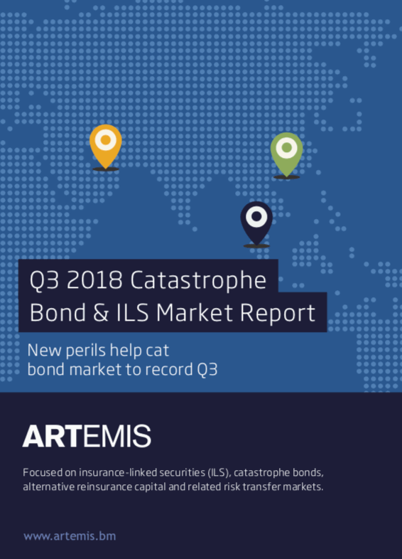 Record third-quarter takes 2018 cat bond issuance to $11.88bn: Report