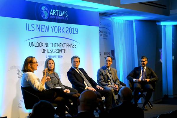 Artemis ILS NYC 2019 conference panel