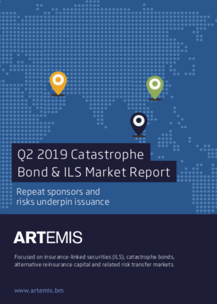 Repeat sponsors & perils drive Q2 cat bond & related ILS to $3.6bn: Report