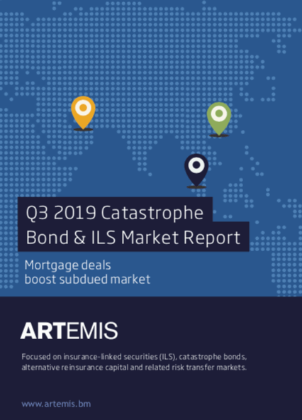 Mortgage risk helps Q3 cat bond & related ILS to $1.42bn: Report