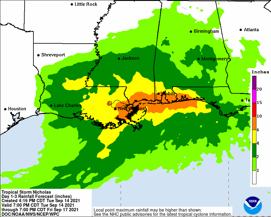 Hurricane Nicholas insured loss estimated up to $2.2bn by RMS