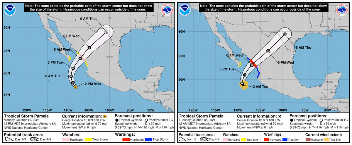 Pamela threat to Mexico’s World Bank cat bond reduced, as forecast weakens