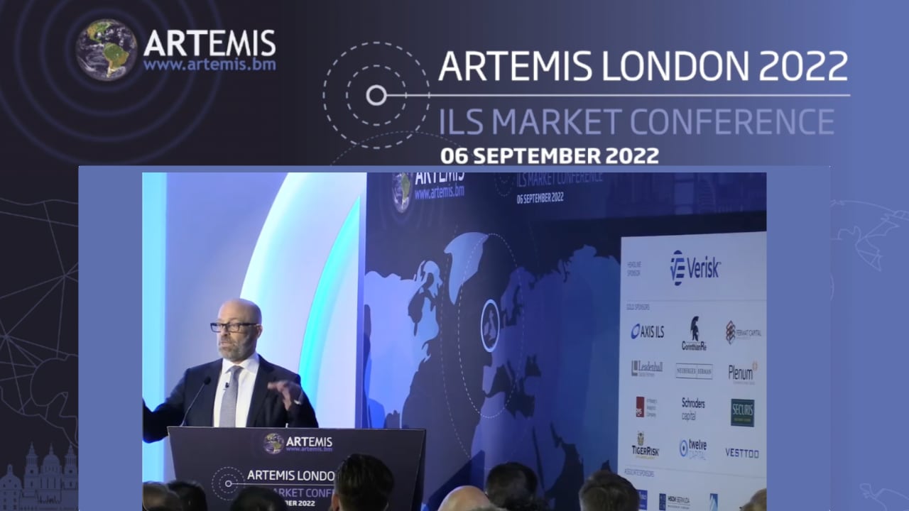 Video from Artemis London 2022. Session 1: A celebration of cat bonds