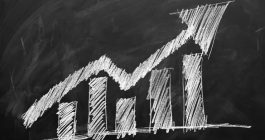 drawing-board-black-board-arrow-up-rate