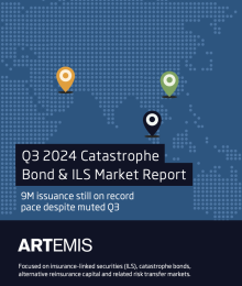 Catastrophe bond market report - Q3 2024