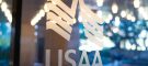 USAA windown sign