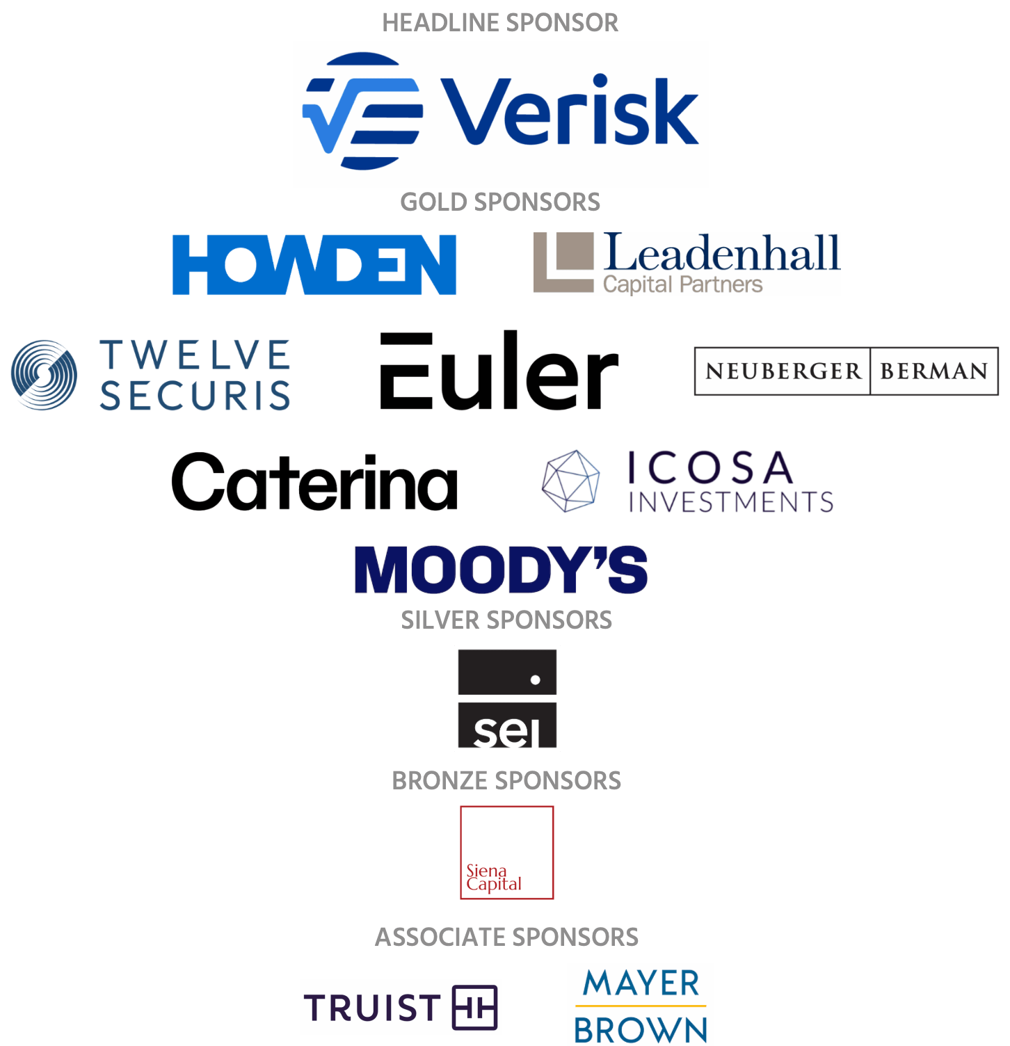 Artemis London 2025 conference sponsors