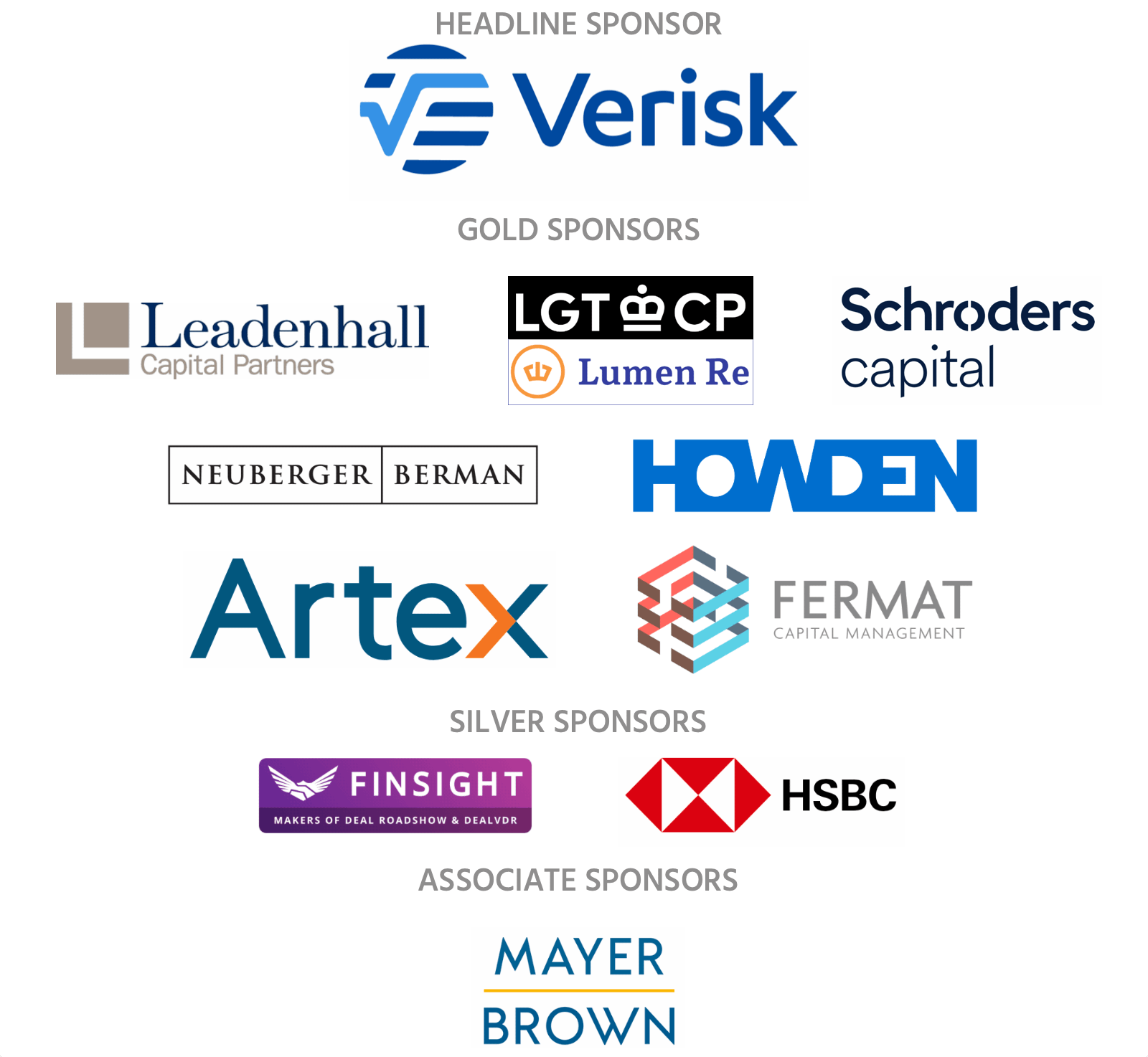 Artemis insurance linked securities conference sponsors