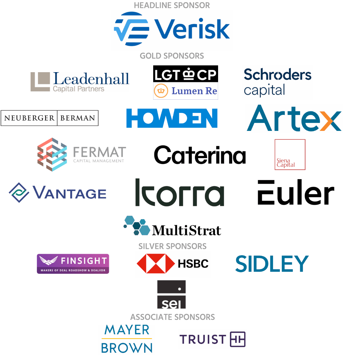 Artemis ILS NYC 2026 conference sponsors