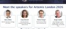 Artemis London 20226 conference speakers, first announcement