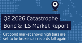Catastrophe bond market report - Q2 2026
