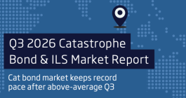 Catastrophe bond market report - Q3 2026