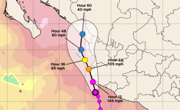 Hurricane Simon, Mexico, catastrophe bond trigger